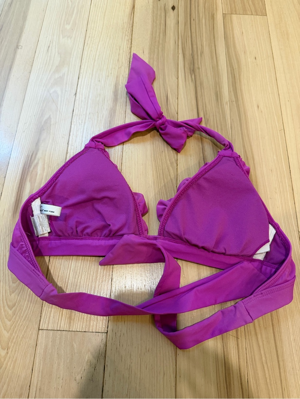 Kenneth Cole purple bikini top! Size small! - Picture 2 of 3
